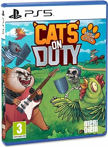 Lojë PS5 Meridiem Games Cats On Duty Meow Edition, PEGI 3
