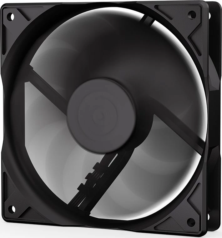 Ventilator kasë Endorfy Stratus 120 PWM EY4A007, 120 mm, 4-pin PWM, 1400 rpm, i zi, 1 copë