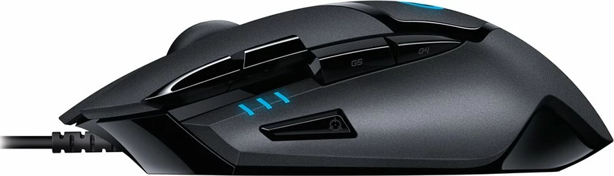 Maus gaming Logitech G402 Hyperion Fury, 240-4000 DPI, 8 butona, USB me kabllo 2 m, i zi
