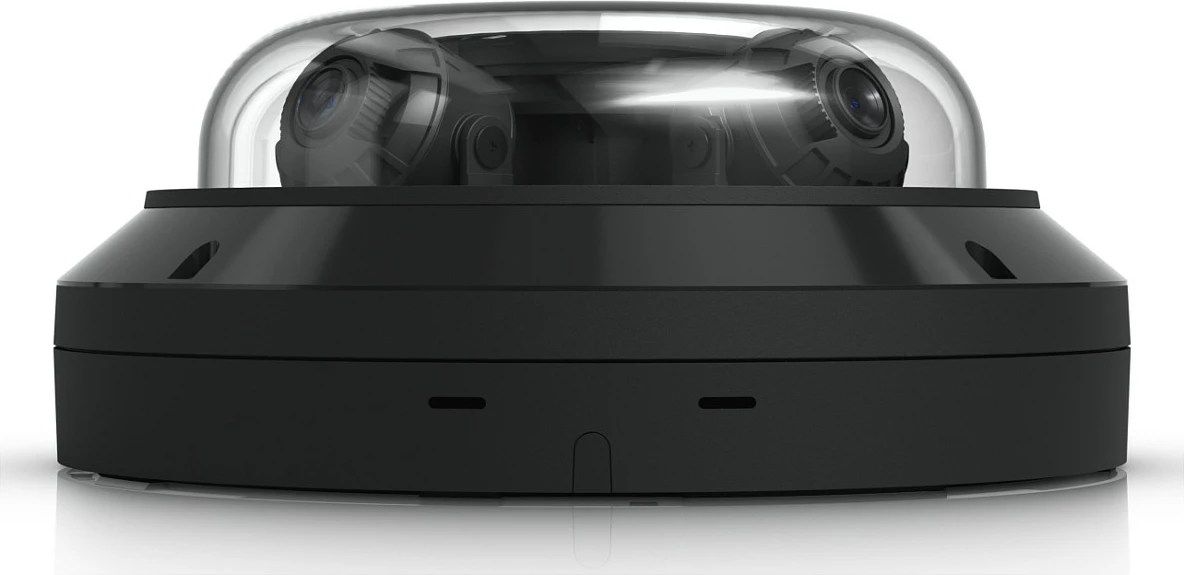 Kamerë sigurie Ubiquiti UVC-AI-MS-4-B, 4K 360°, Gigabit Ethernet, IR, MicroSD, IP66/IK10, e zezë