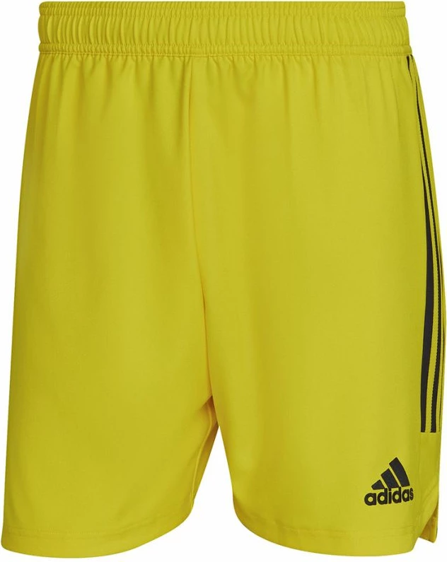 Shorce për meshkuj adidas, të zezë me të verdhë