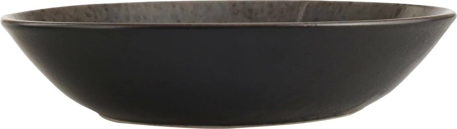 Tas për pasta Porland Ironstone 230 mm, i zi, set 6 copë