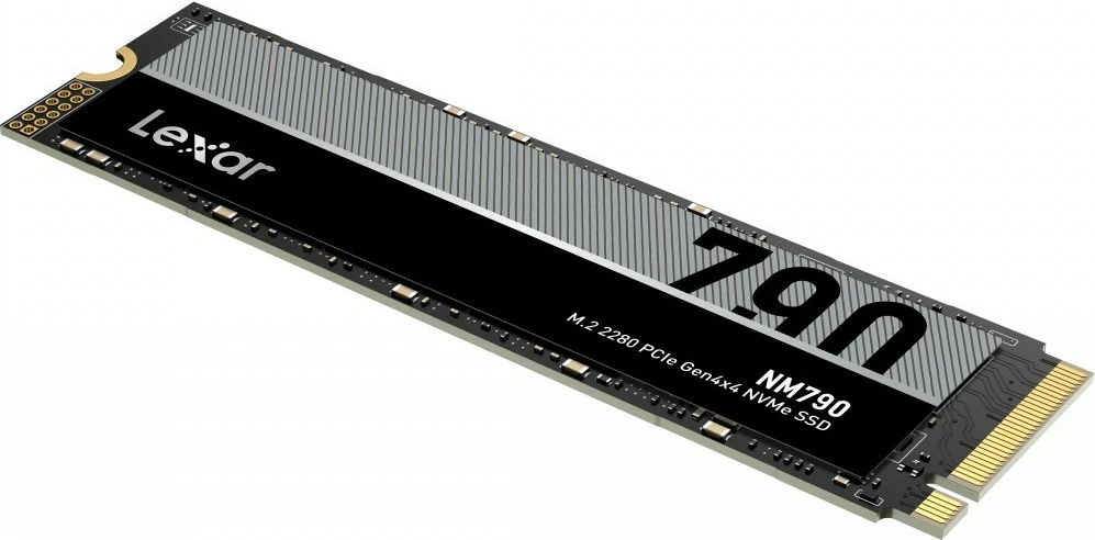 SSD NVMe i brendshëm M.2 2280 Lexar NM790 512GB PCIe Gen4x4 deri 7200/4400MB/s