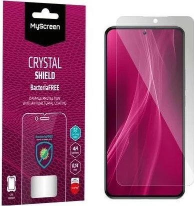 Mbështjellës ekrani MyScreen Crystal Shield BacteriaFree për Samsung Galaxy A36, transparent