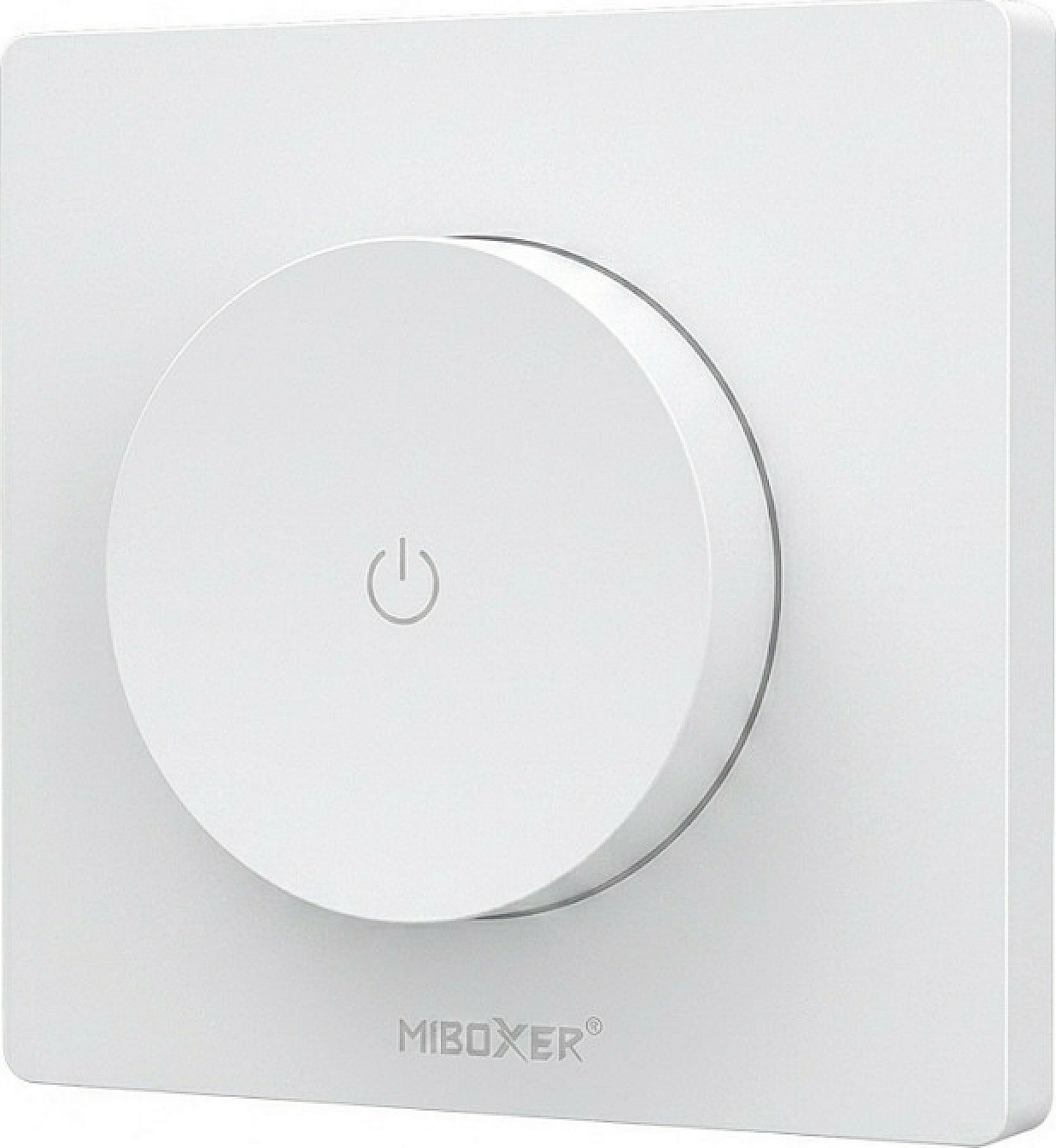 Dimmer rrotullues Miboxer (Mi-Light) Triac, 2.4GHz, i bardhë