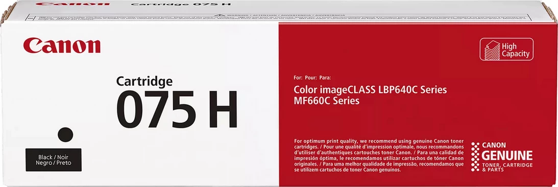 Toner, Canon, 075 H (6369C002), kapacitet i lartë, i zi