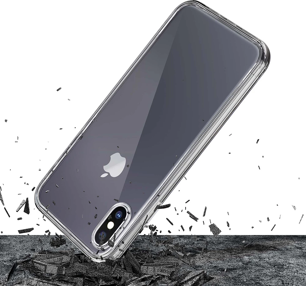 Mbështjellës 3mk Clear Case për iPhone X/XS, Transparent