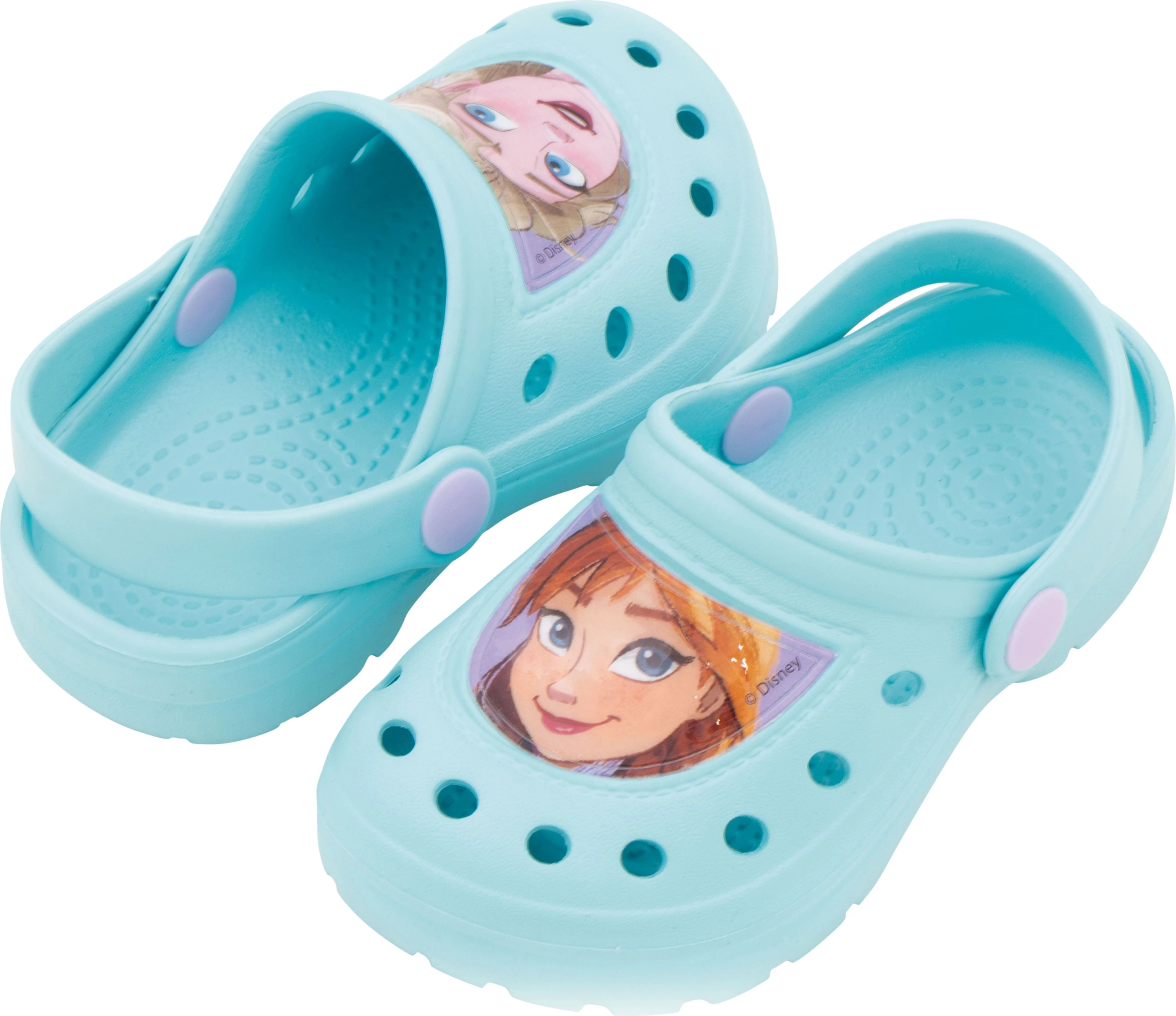 Papuqe Disney Eva Clogs W/Badge Frozen 8318 (Gjelbërt, 22)