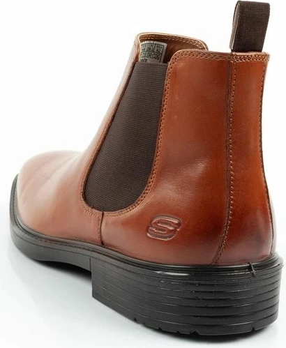 Çizme chelsea për meshkuj Skechers, kafe [Madhësia: 44]