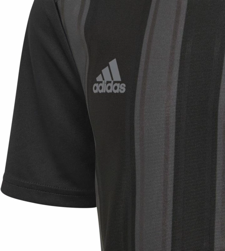 Fanellë adidas për fëmijë, e zezë dhe gri