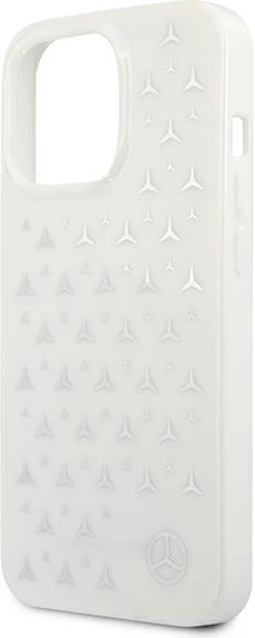 Mbështjellës Mercedes MEHCP13XESPWH për iPhone 13 Pro Max 6.7", Stars Pattern, Bardhë