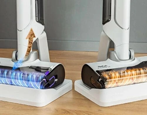 Fshesë pa kabllo 2-në-1 (thithje + larje dyshemeje) Tefal X-Clean 10 GF7540, 21.6V, 0.79L, 60 min, e bardhë