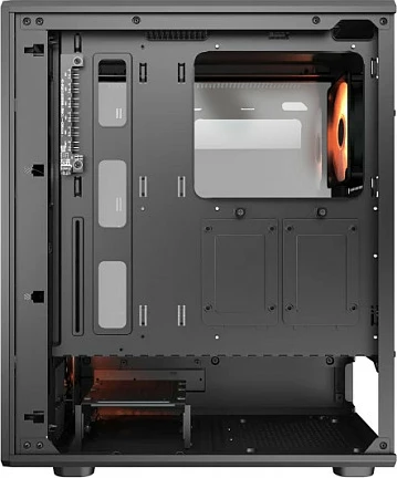 Kasë Cougar Airface Pure PRO midi, ARGB, e zezë