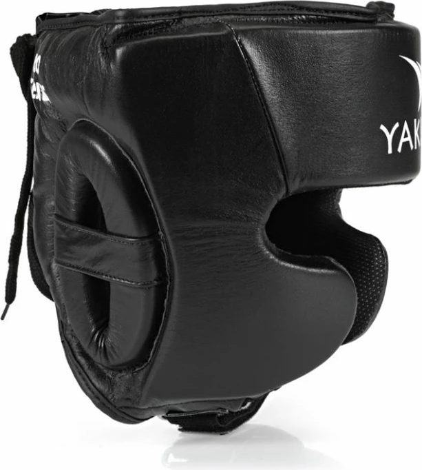 Helmetë boksi Yakimasport PRO për meshkuj dhe femra, e zezë [Madhësia: M]