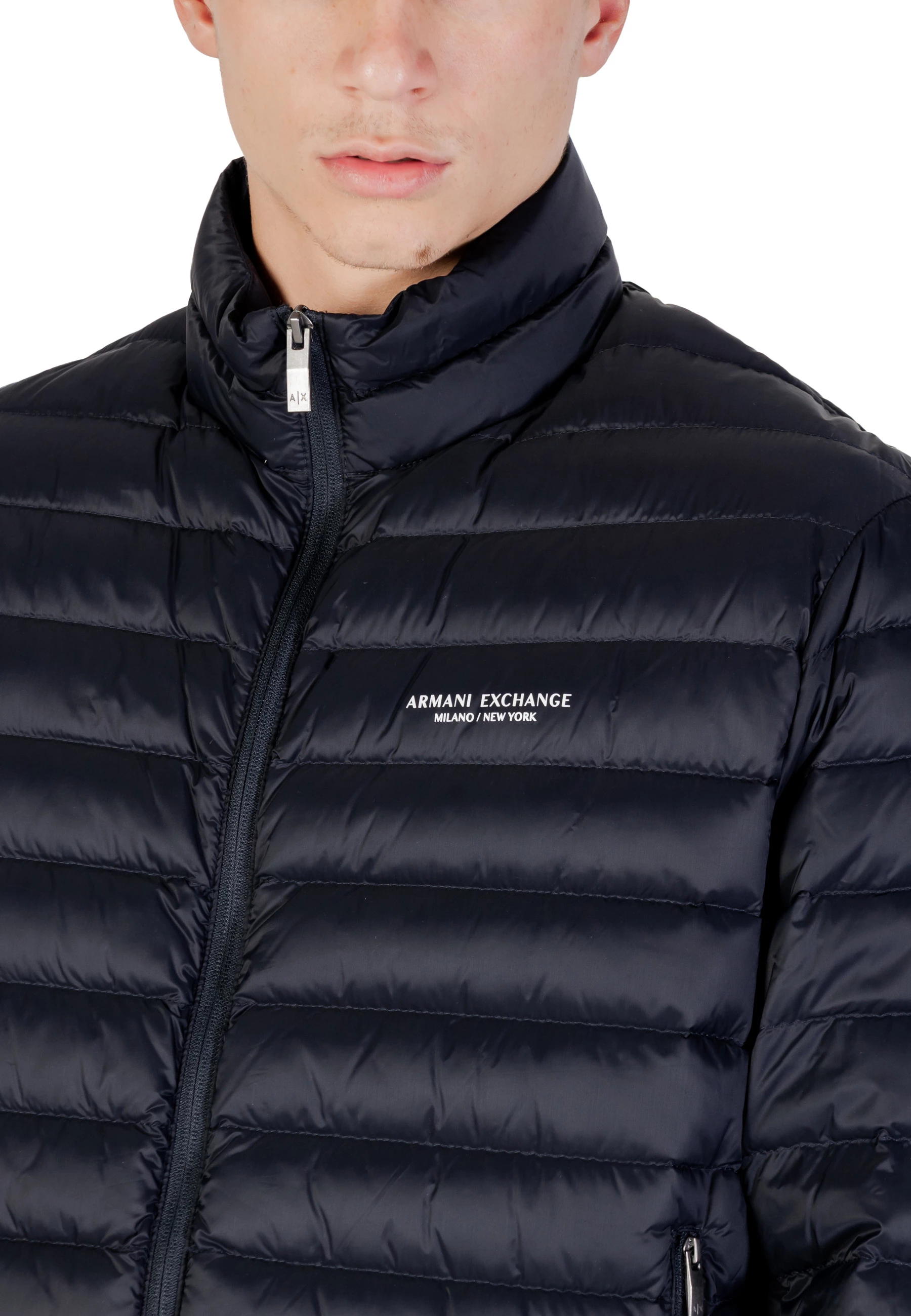 Jakne me pupla për meshkuj Armani Exchange XM001919 AF16927, kaltër e errët [Madhësia: XL]