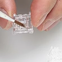 Switch për tastierë mekanike Redragon Panda A113 HP2, tactile pre-lubed, 38 copë, transparent