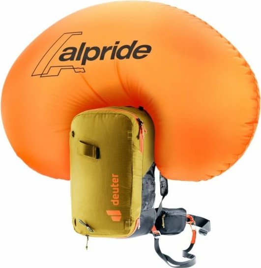Çantë shpine Deuter për meshkuj dhe femra, turmeric/black