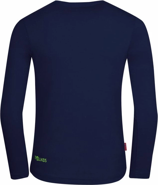 Maicë me mëngë të gjata për fëmijë Trollkids, e kaltër