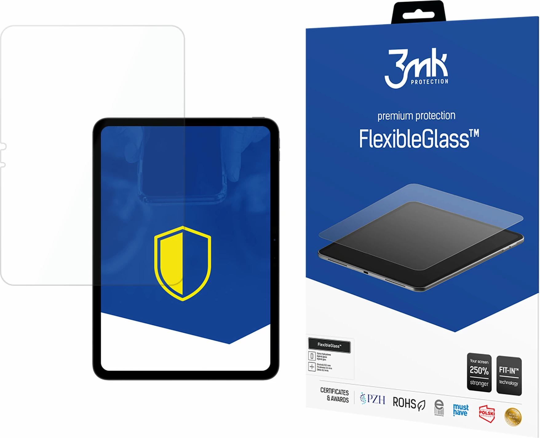 Mbrojtës ekrani FlexibleGlass 3mk për iPad Pro 11'' 2024, Transparent