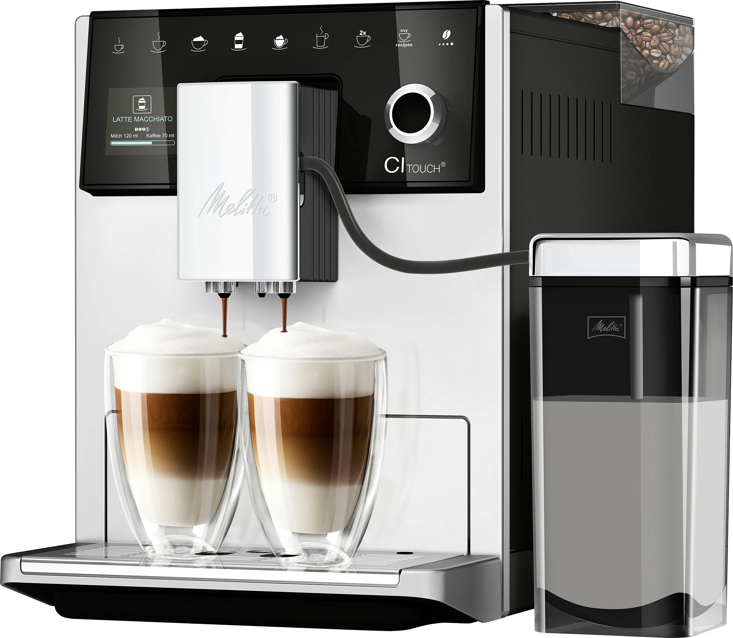 Makinë espresso Melitta CI Touch F630-11, argjend