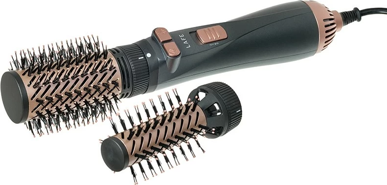 Tharëse flokësh Lafe Sleek & Shine Styler, 1200W, jonizim, 2 aksesorë, e zezë/kupër