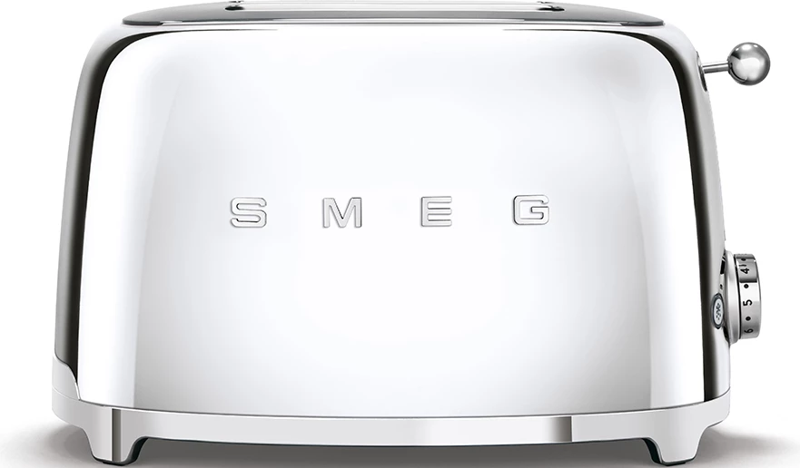 Toster Smeg 50’s Style TSF01SSEU 2-slot 950W, krom