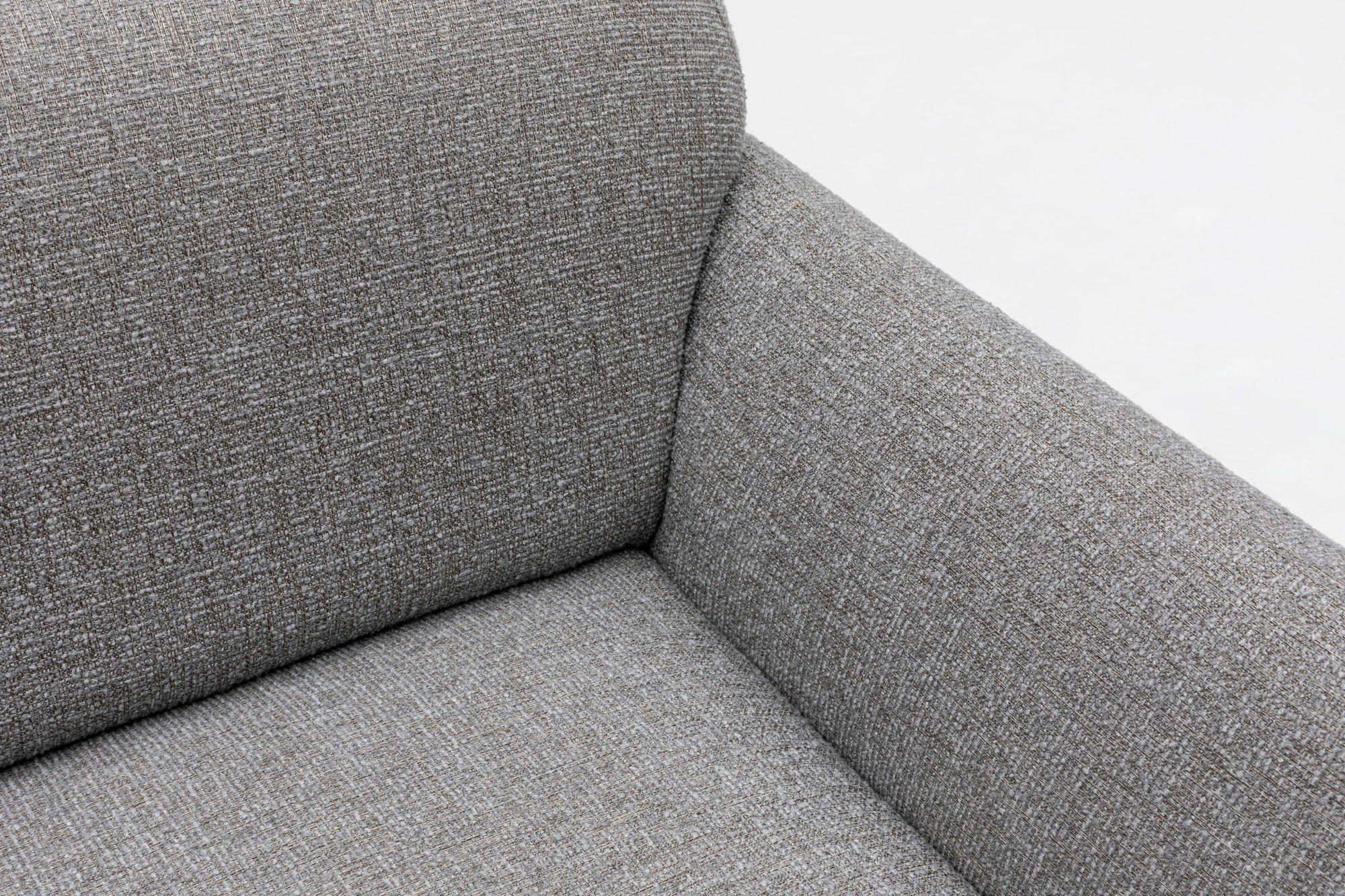 Karrige krahu Eddy, ngjyrë gri e çelët, Atelier del Sofa