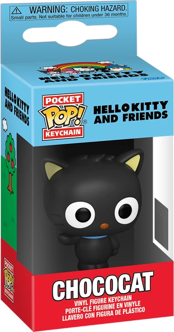 Varëse çelësash Funko POP! Sanrio Chococat, figurë vinyl, e zezë