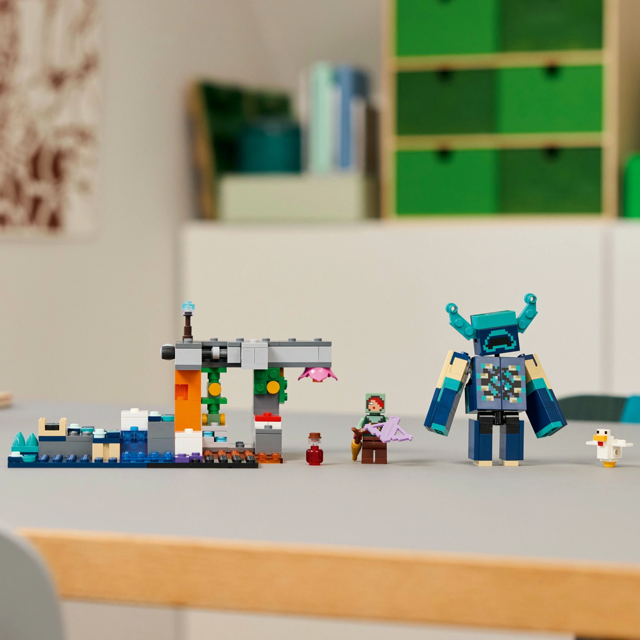 Set ndërtimi LEGO Minecraft LEGO 21274 Encounter with the Guard, 238 copë