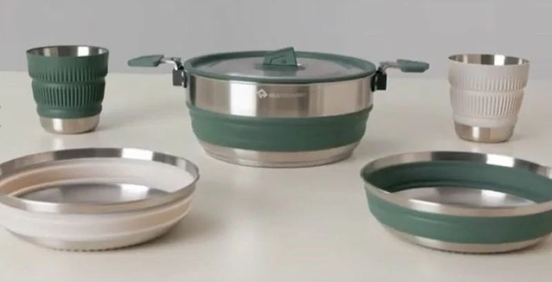 Set gatimi dhe thika Sea To Summit Detour, gri