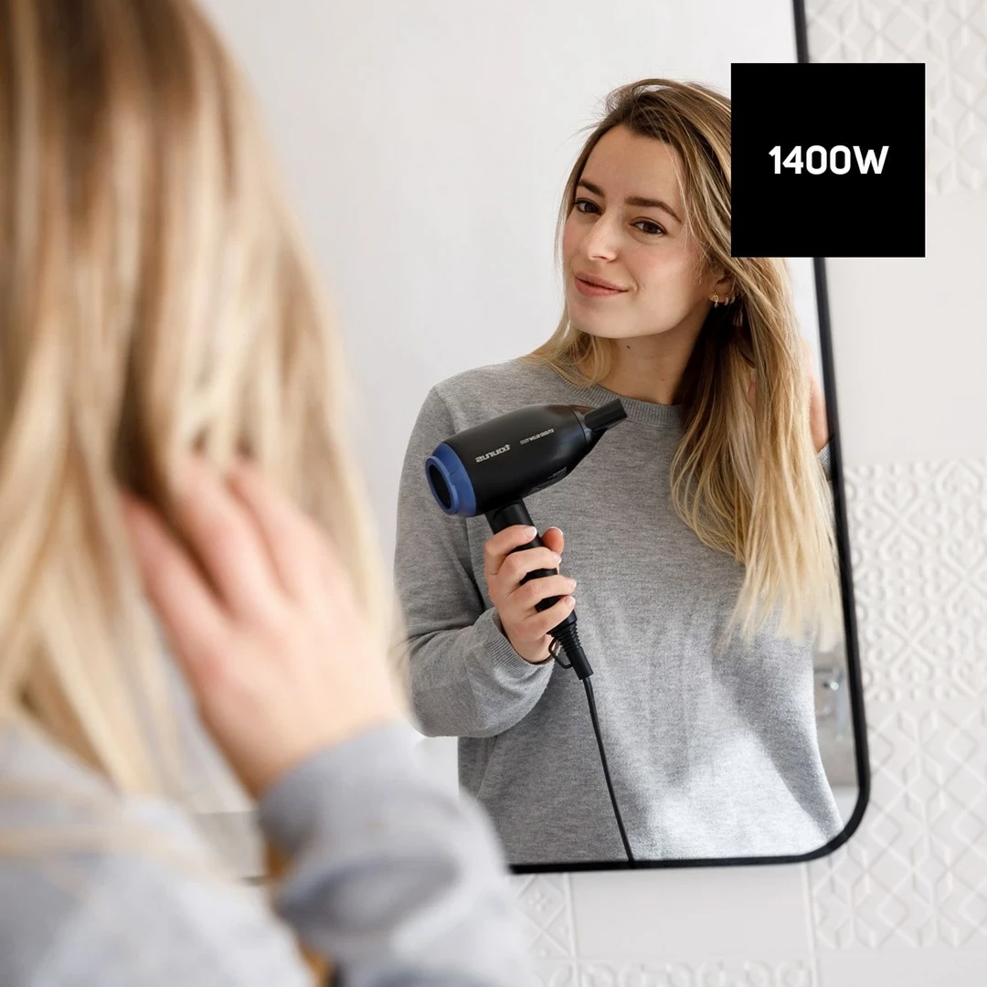 Tharëse flokësh Taurus Studio Glow 1500, 1400 W, e zezë