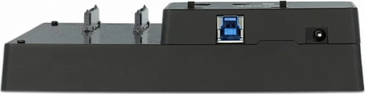 Docking stacion DeLOCK për 5x 2.5" SATA HDD/SSD, USB 3.2 Gen 1, funksion klonimi, i zi