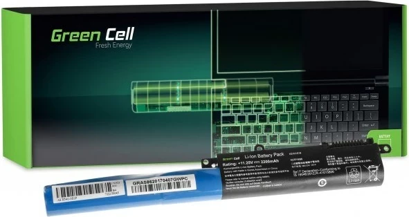 Bateri për laptop Green Cell, 2200mAh, e zezë