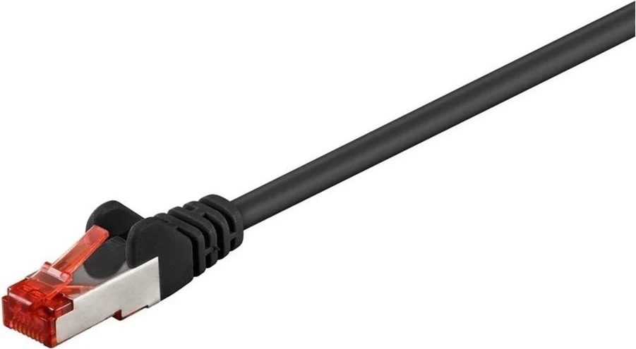 Kabllo Patchcord Cat 6, e zezë