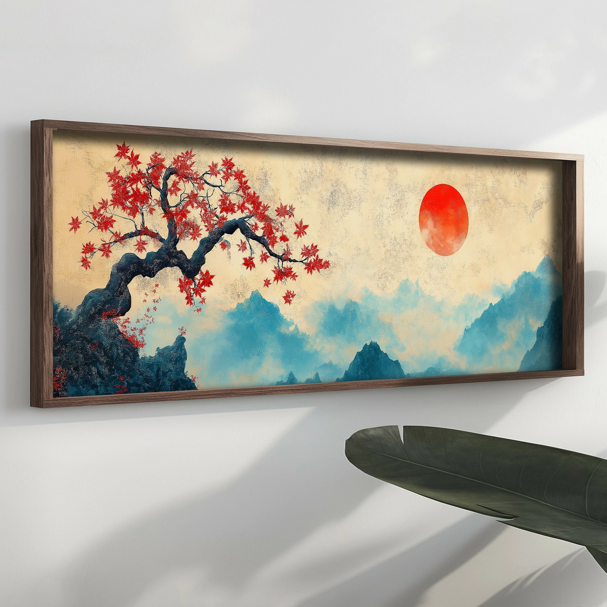 Pikturë dekorative me kornizë, MDF, Wallity, EMR008, shumëngjyrëshe, 40x120x3.5cm