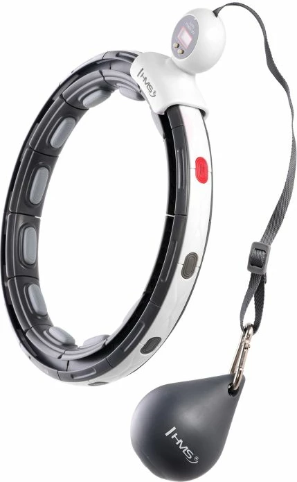 Hula hop me magnet e peshë HMS HHM15, i zi