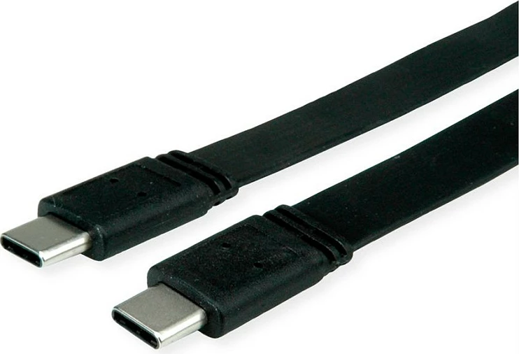 Kabllo USB4 VALUE USB-C në USB-C, 0.5 m, 40 Gbit/s, 100 W PD, e zezë