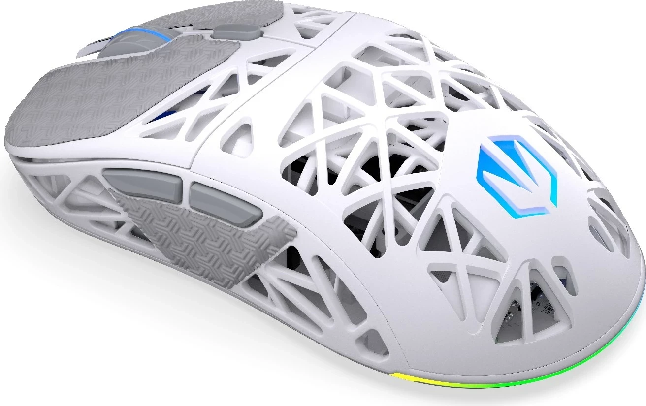 Maus gaming ENDORFY LIV Wireless Onyx White EY6A019, 12000 DPI, ARGB, i bardhë