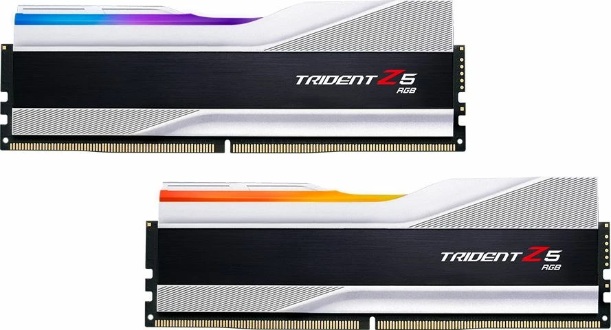 RAM Memorje G.Skill Trident Z5 RGB F5-6000J3636F16GX2-TZ5RS 32GB (2x16GB) DDR5 6000MHz CL36, zezë/argjend, set