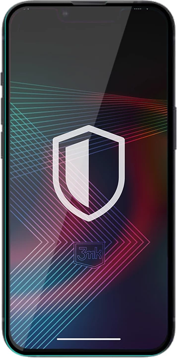 Xham mbrojtës 3mk HardGlass Max Lite për iPhone 14 Pro Max, i zi