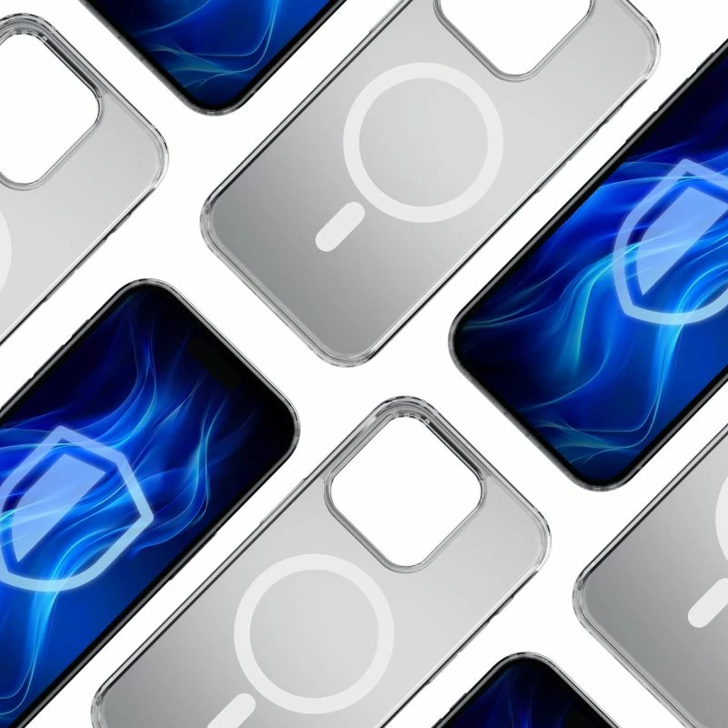 Mbrojtëse telefoni 3mk Frosty MagCase për iPhone 15 Pro Max, e bardhë