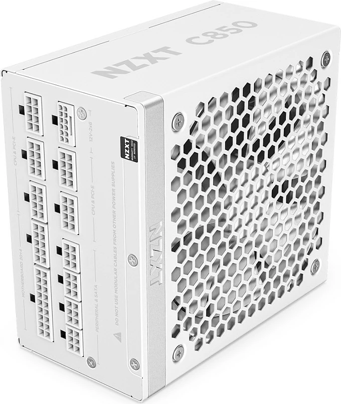 Furnizues rryme NZXT C850 PA-8G2BW-EU, 850W, 80+ Gold, modular, i bardhë