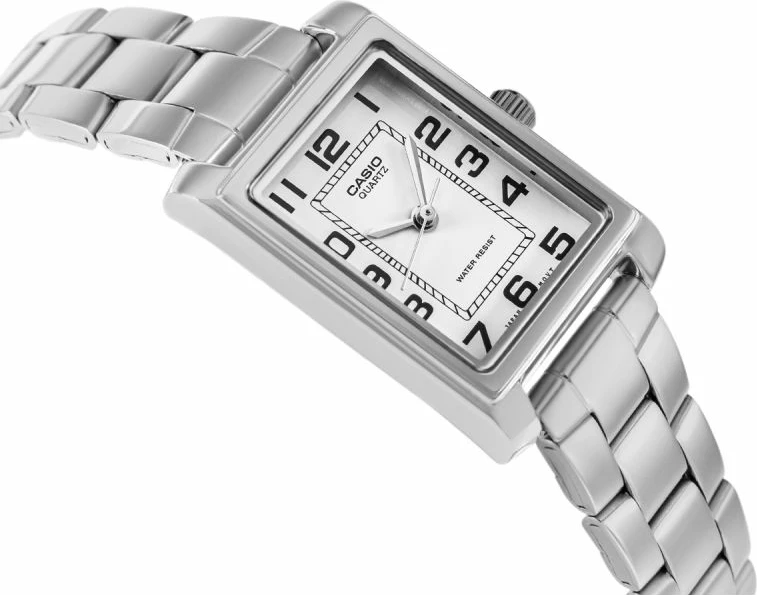 Orë dore për femra Casio LTP-1234PD-7BEG, argjend