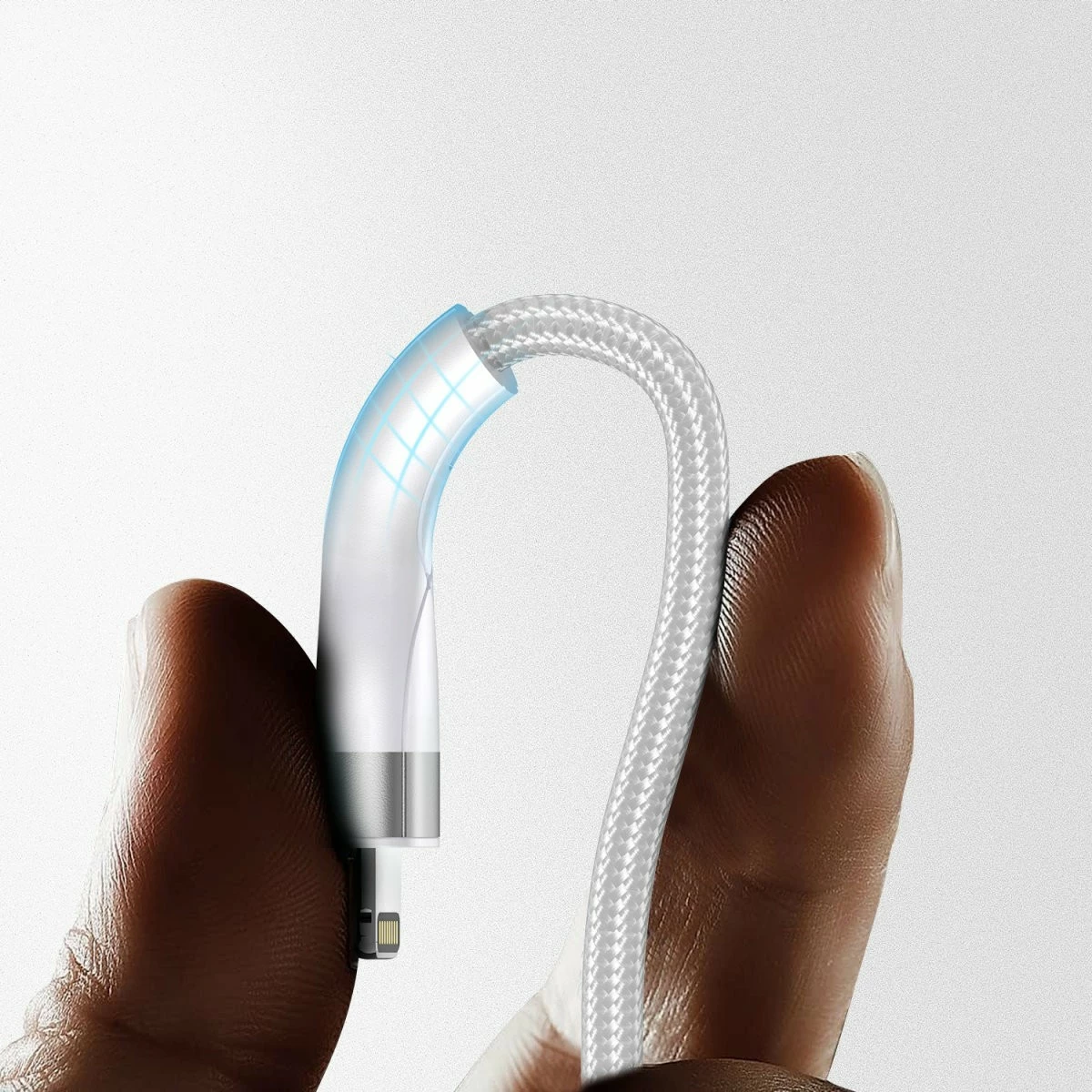 Kabllo multi-ladës 4smarts USB-C/A 4in2, 1.2m, e bardhë