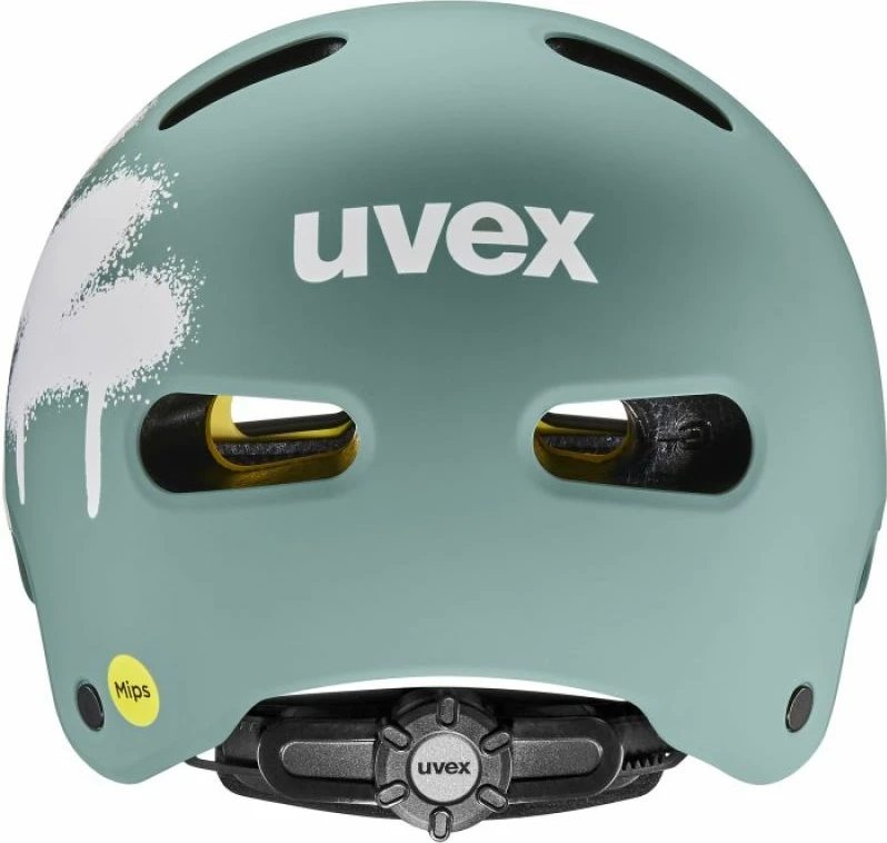 Helmetë fëmijësh Uvex Kid 4 Style MIPS, e gjelbër