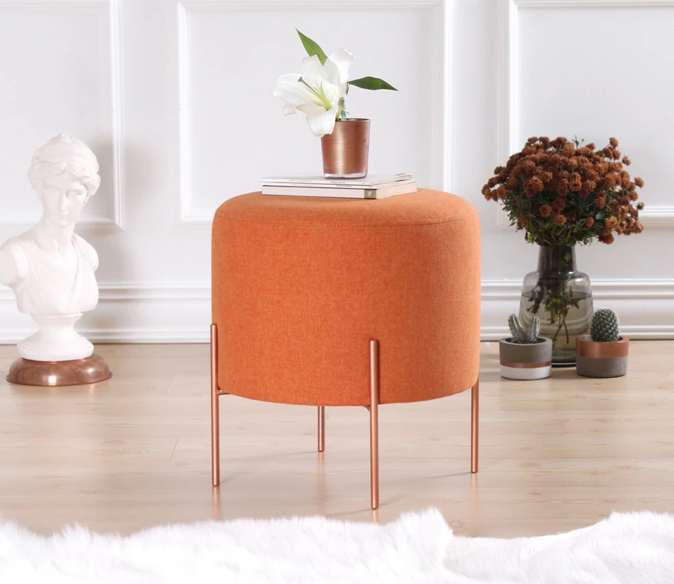 Puf Atelier del Sofa, portokalli, 42 cm