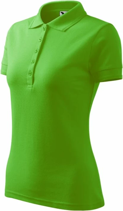 Polo maicë Malfini për femra, ngjyrë jeshile