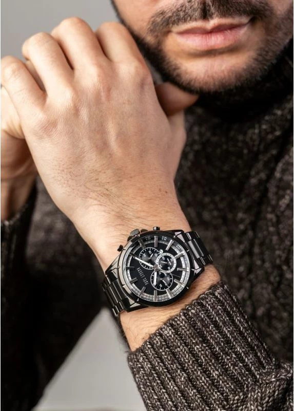 Orë dore për meshkuj Paul Lorens, e zezë