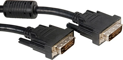 Kabllo monitori ROLINE DVI-D Dual Link, 10 m, Mashkull-Mashkull, e zezë