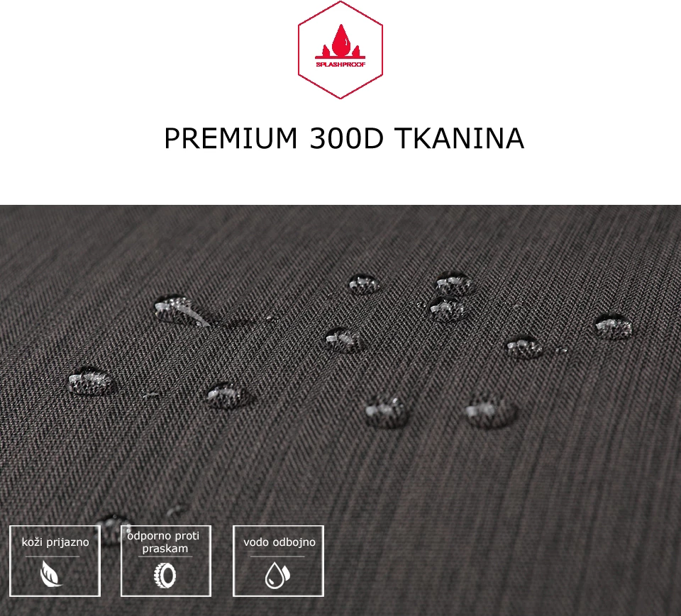 Çantë për laptop Tigernu Vega 13.1\", rezistente ndaj ujit, me rrip shpatulle, kafe